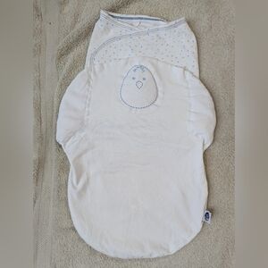 Nested Bean White Zen Swaddle 0-6 Months 7-18lbs NWOT